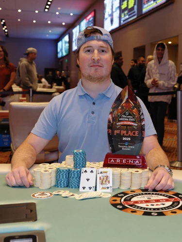 Brandon Mitchell is the 2025 Arizona State Poker Champion